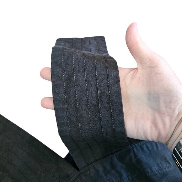 Everlane Black The Fatigue Apron Jumpsuit Size 16 Baggy Relaxed‎ Fit NWT Organic - Picture 7 of 11